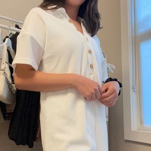 Princess Polly Kegan Romper White